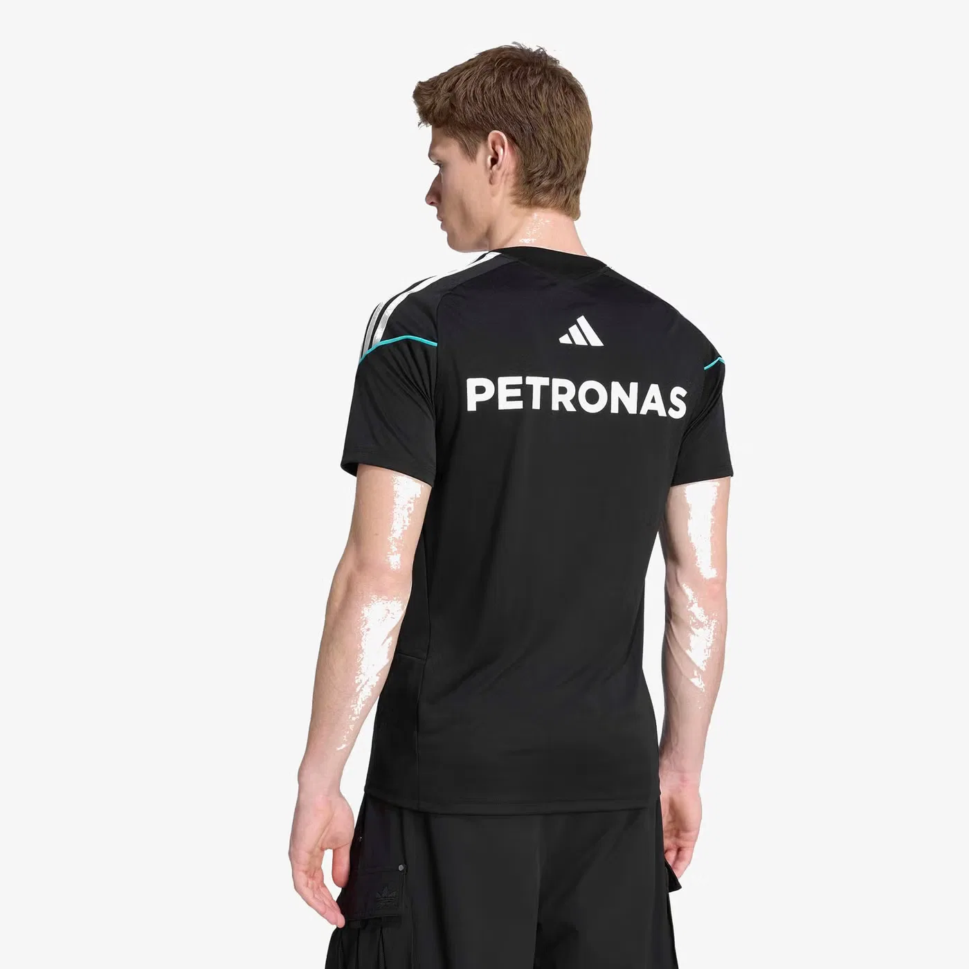 Джерси с длинным рукавом Mercedes - AMG Petronas Formula 1 Team Mechanics Adidas, черный — фото 3