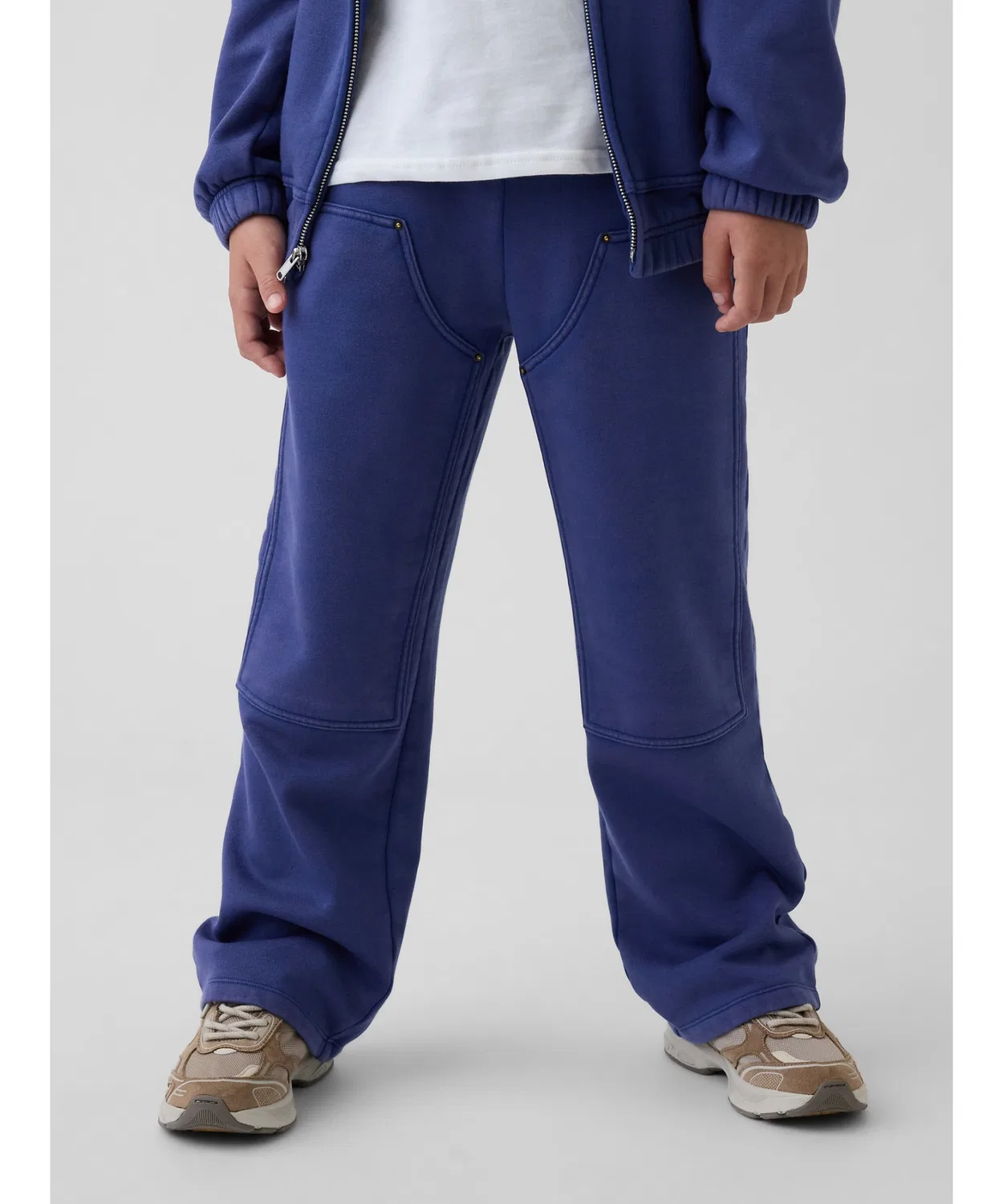 Детские спортивные штаны Gap Vintage Soft Relaxed Fit Utility, синие