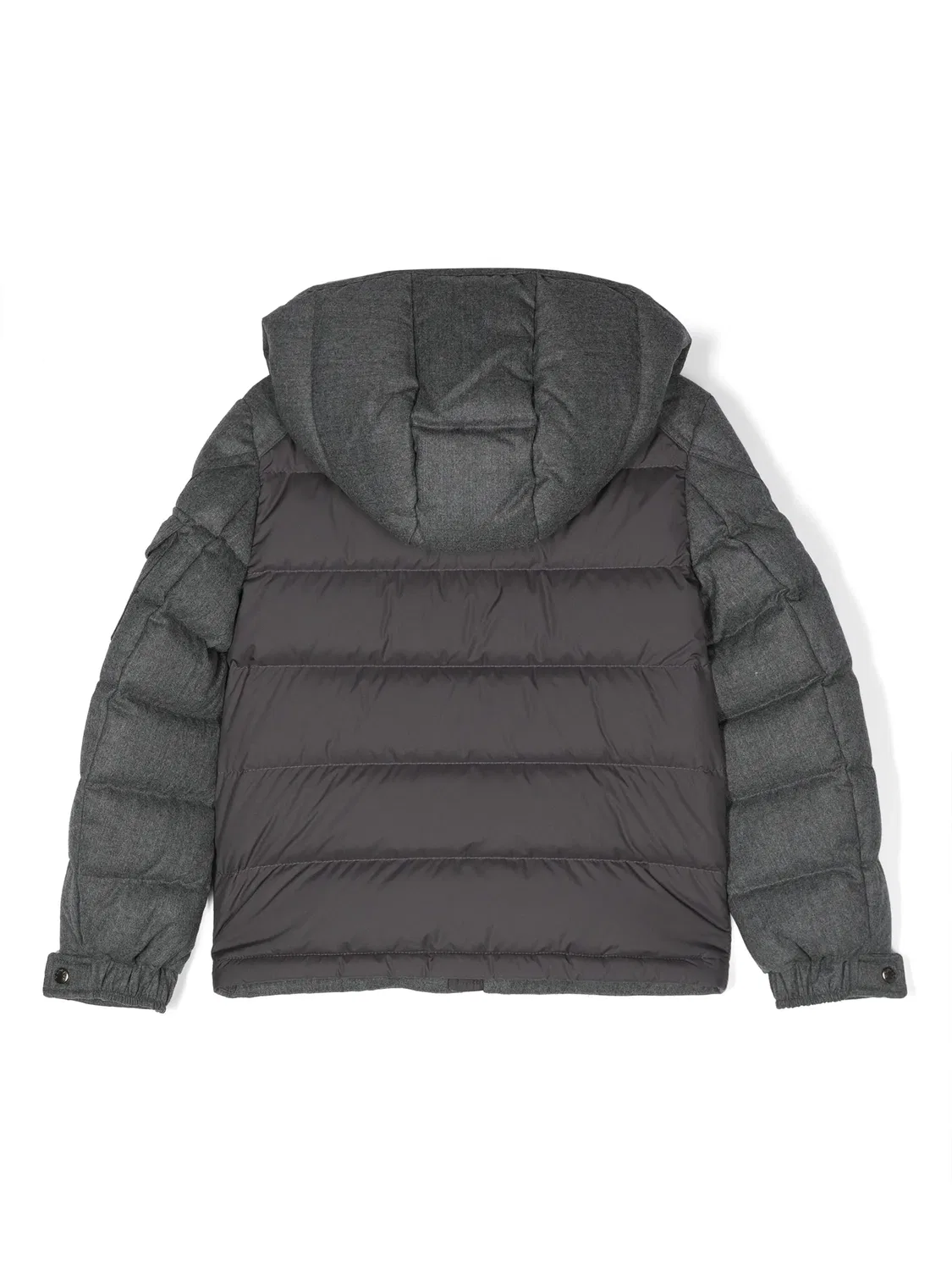 Пуховик Montgenevre Moncler, серый — фото 3