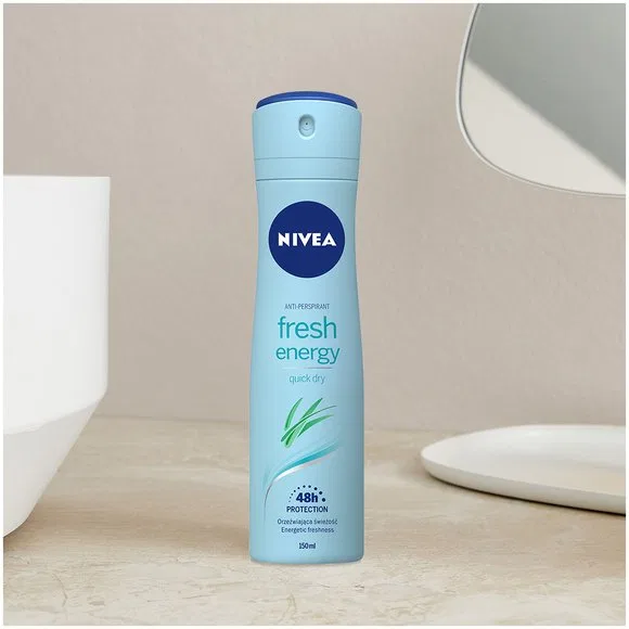 Антиперспирант-спрей 150 мл Nivea, Energy Fresh — фото 3