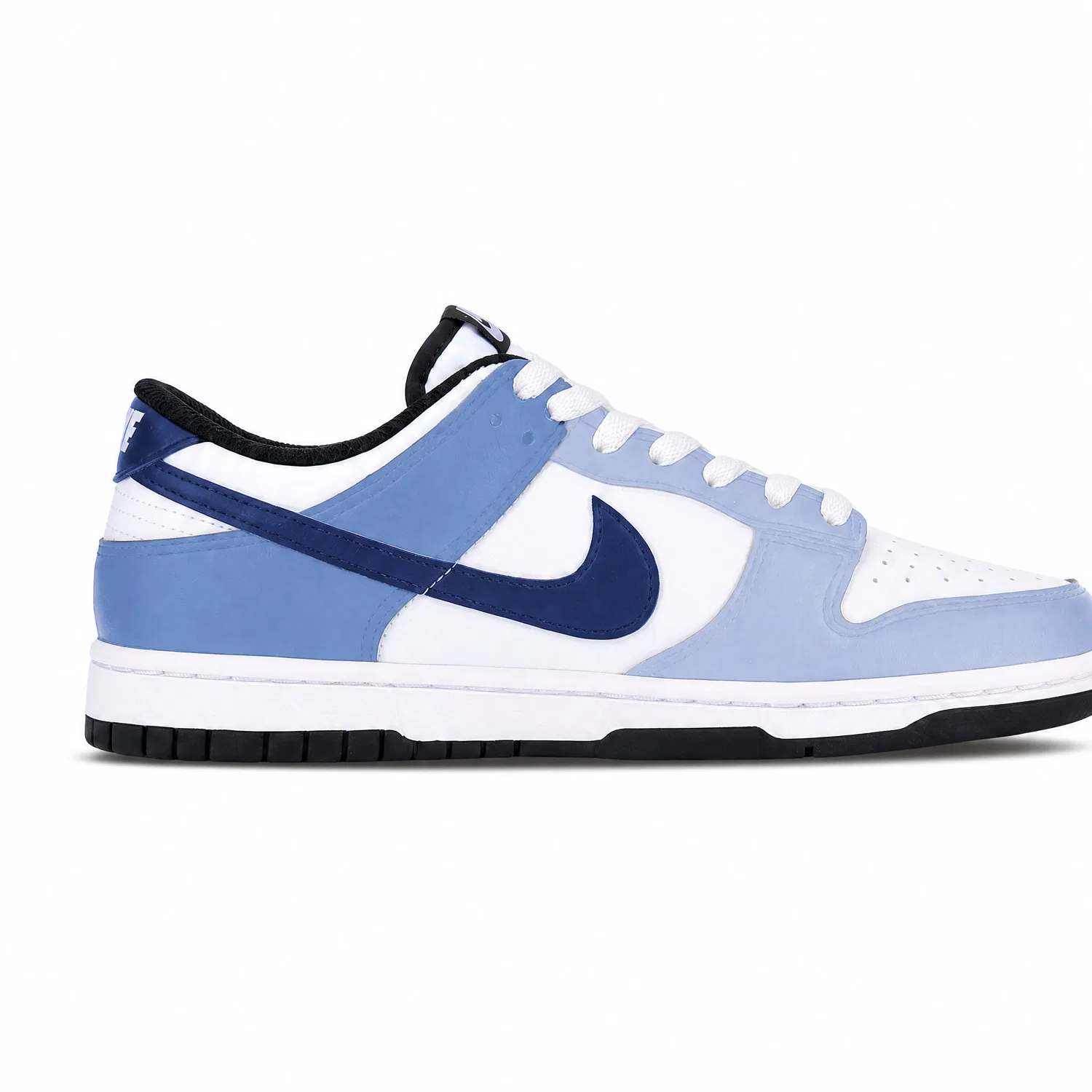 Детские скейтборд-кроссовки с низким верхом Dunk Retro, Nike, Blue Purple — фото 4