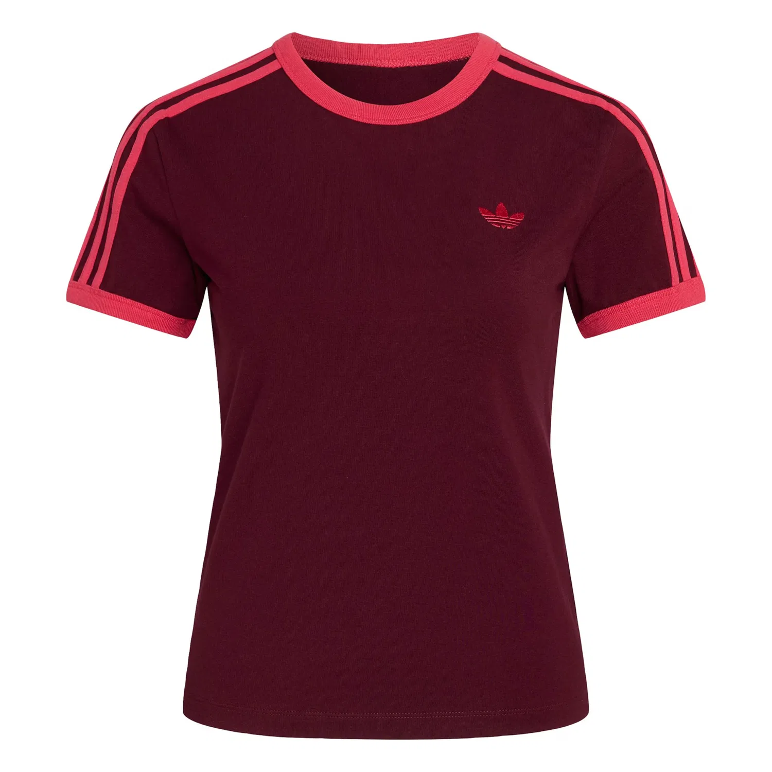 Футболка Adidas Originals красного и светло-красного цвета