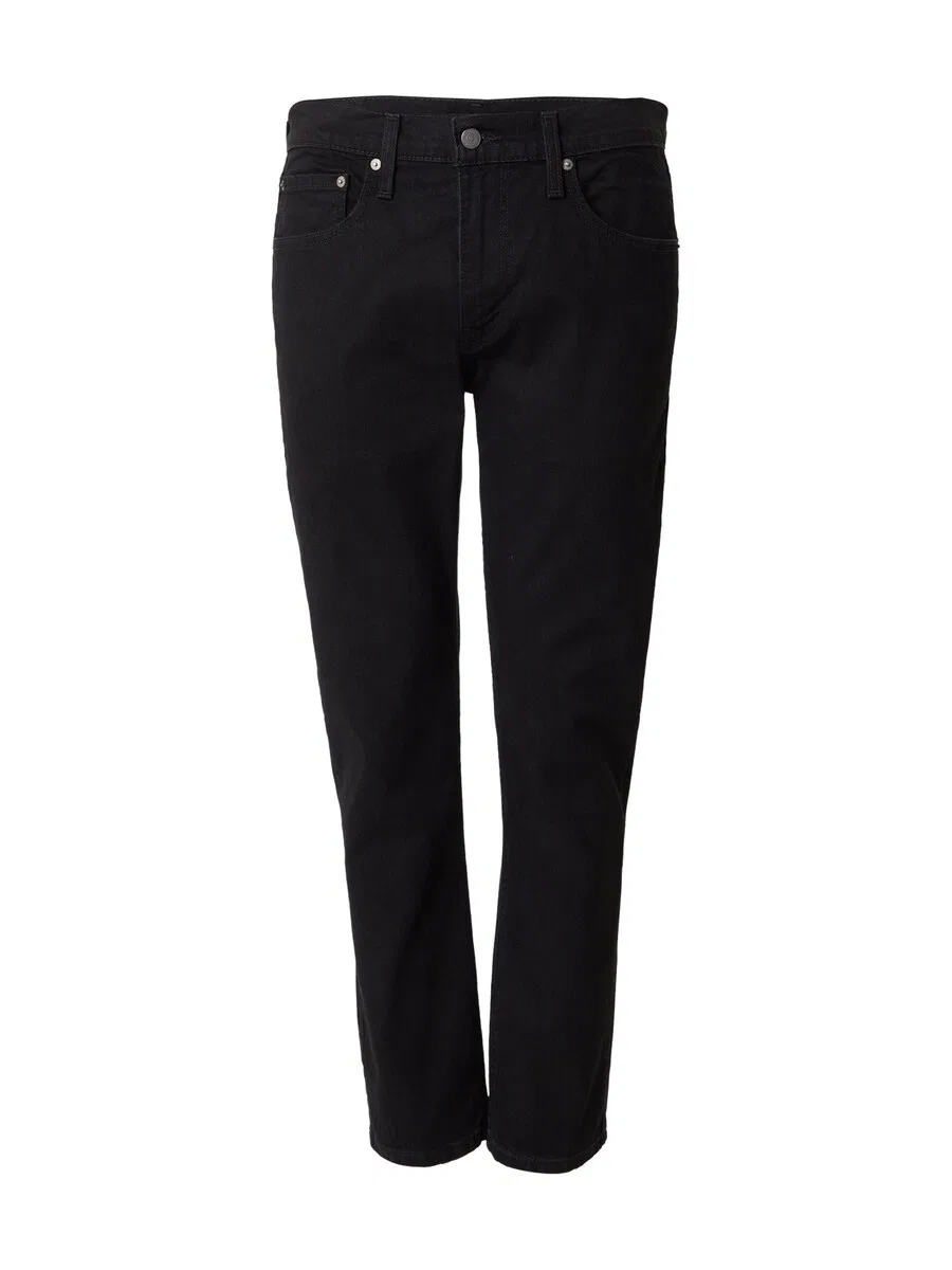 Джинсы LEVI'S Regular '502 Taper Jeans' из черного денима