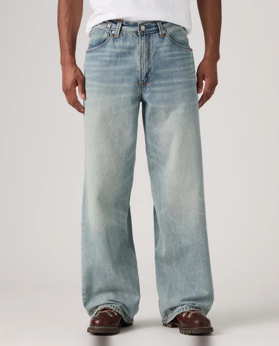 Мужское свободные джинсы, Vaquero Twisted Baggy Wide Leg, Levi's, голубой — фото 2