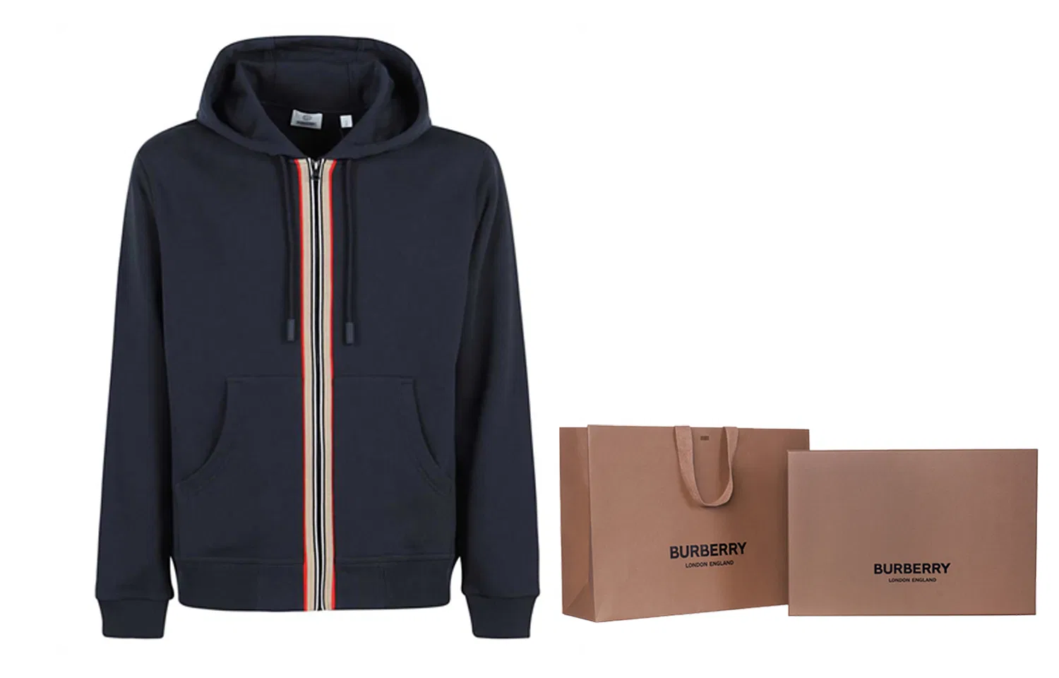 Мужской свитшот с принтом Burberry, Dark Blue