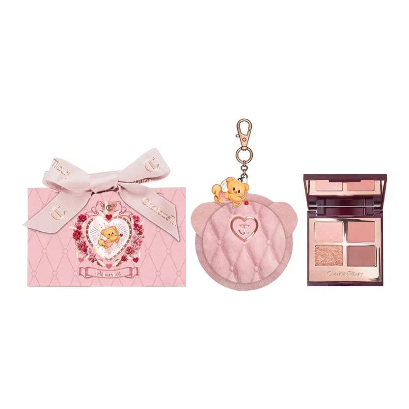 Набор теней для век 4 цвета, лимитированная серия 520, Charlotte Tilbury, Bedside Chat
