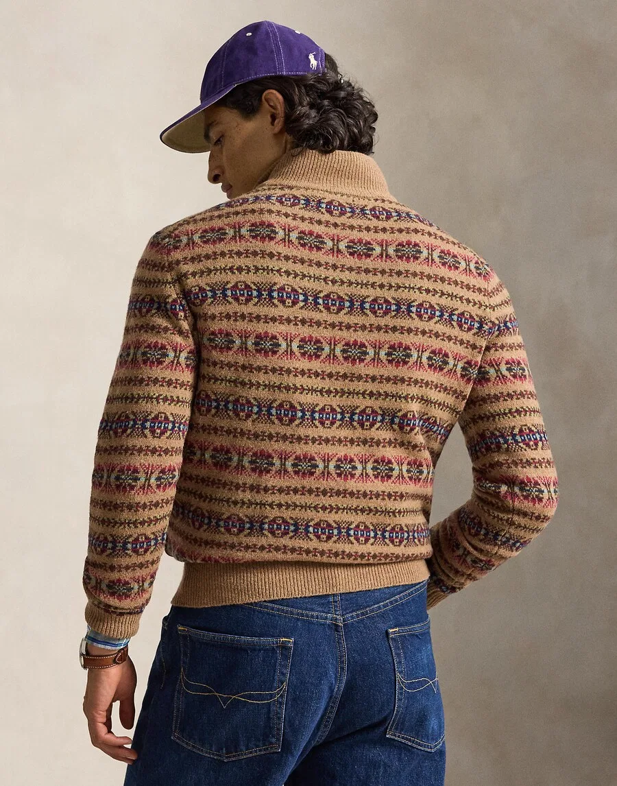 Свитер Polo Ralph Lauren коричневого цвета — фото 4