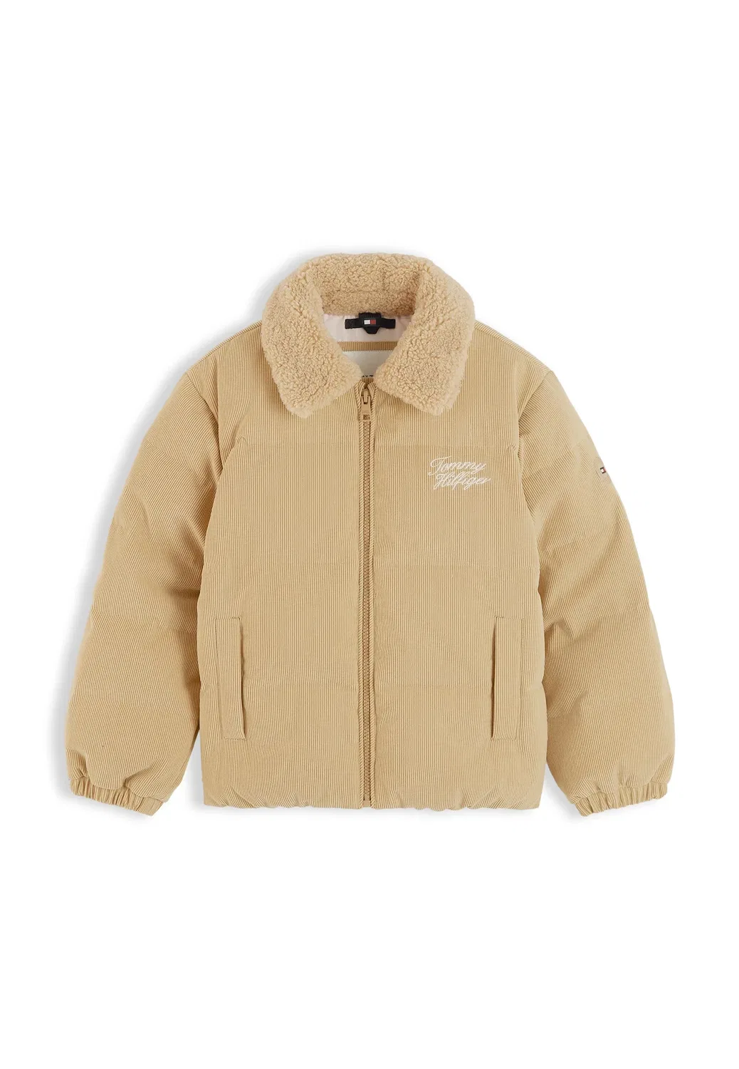 Пуховик - зимняя куртка Tommy Hilfiger, Gentle Gold-Colored — фото 4