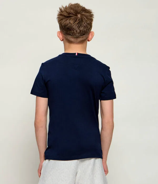 Детская футболка Tommy Hilfiger, Blu Marino — фото 3