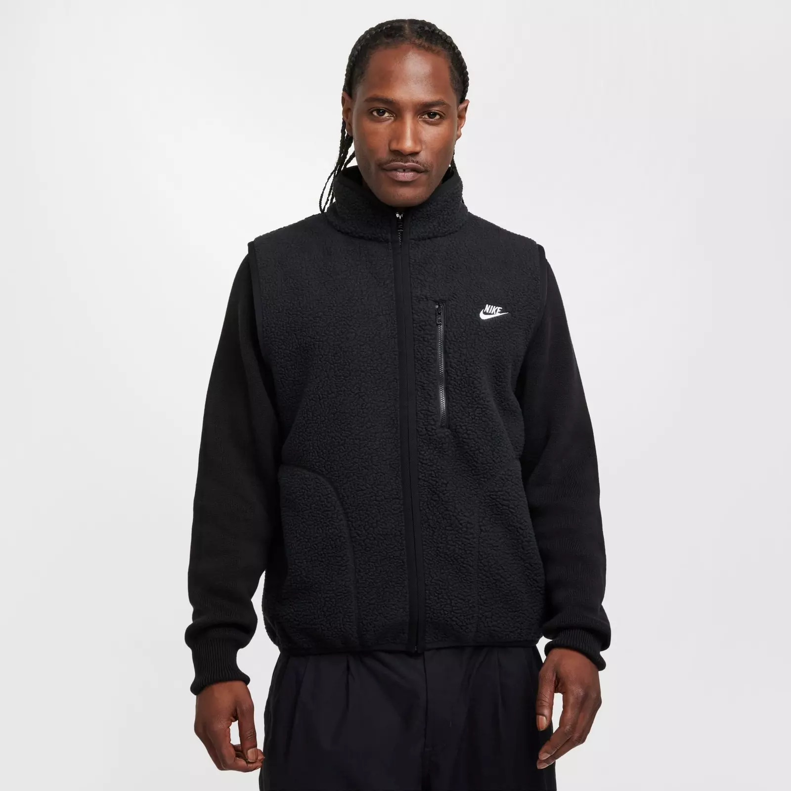 

Утепленный жилет Men's Nike Sportswear Club Fleece Winterized, черный