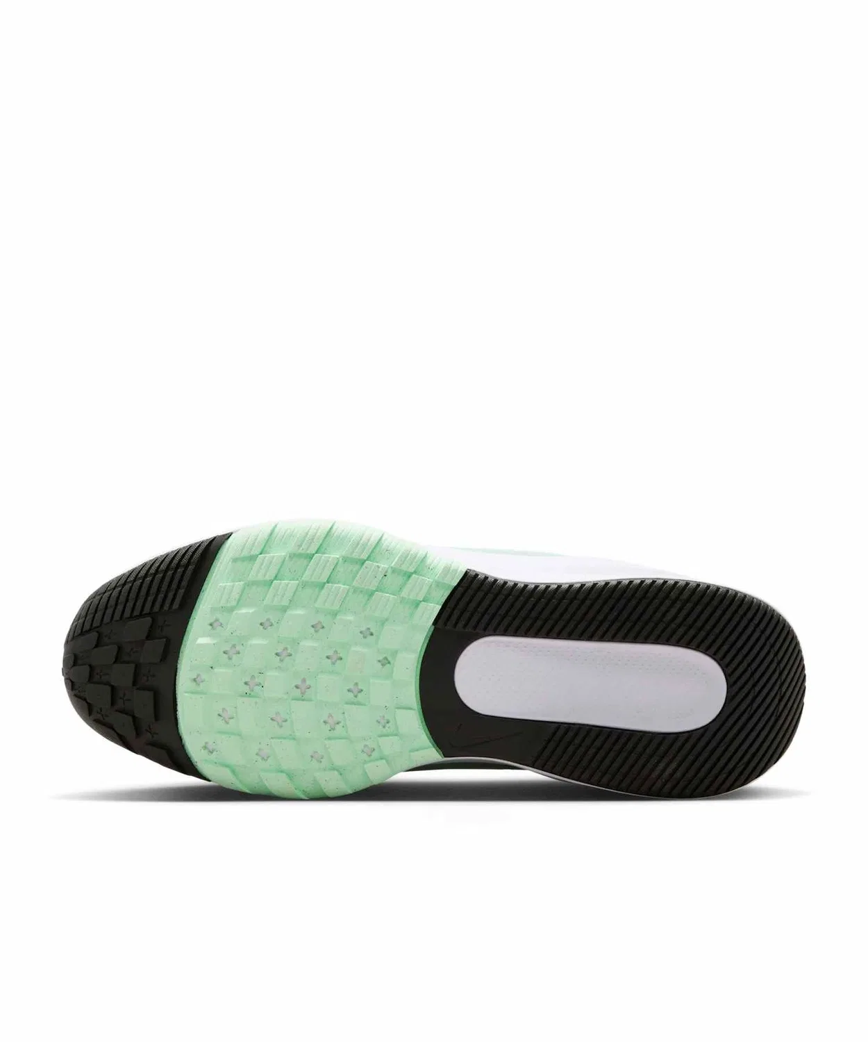 Детские кроссовки с низким профилем, легкие, с брендовым логотипом, Nike Star Runner 5 NIKE, Summit White/Black/Barely Green/Arctic Green — фото 2
