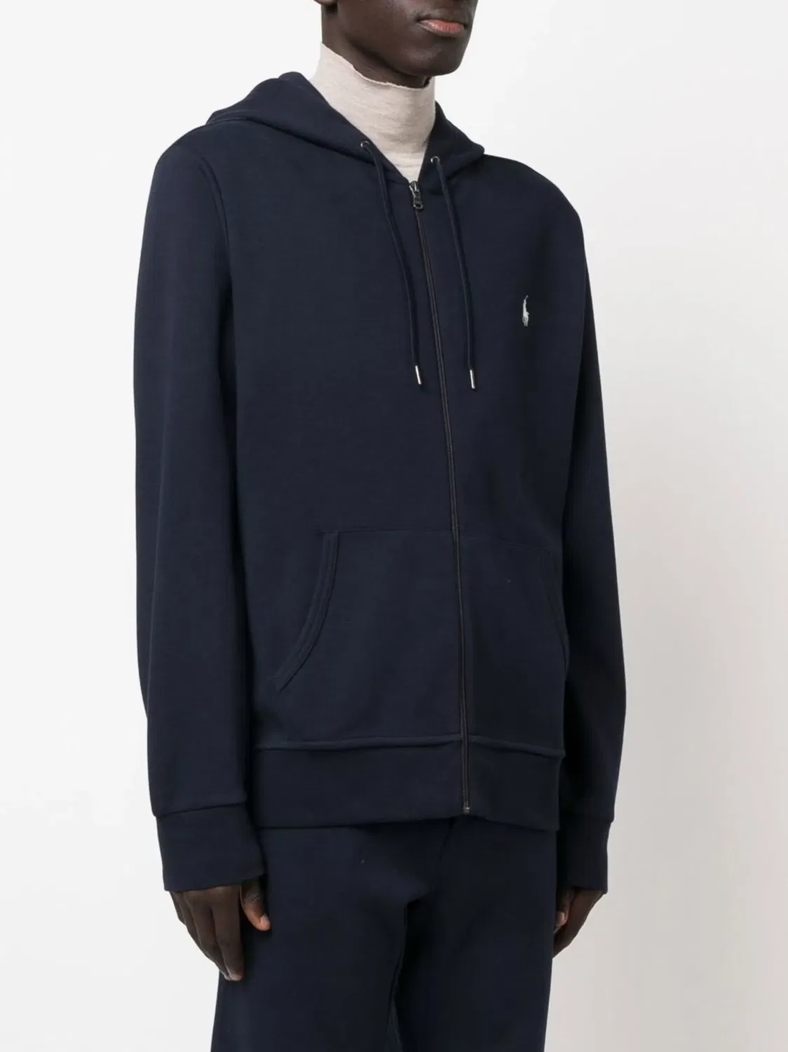 Polo Ralph Lauren Худи на молнии - синий — фото 3
