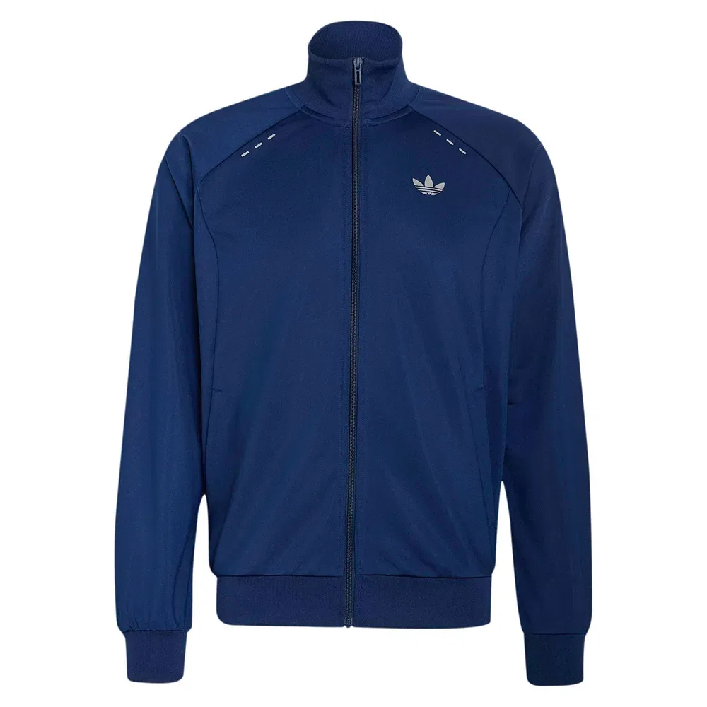 Мужской спортивный костюм из полиэстера Tech Trefoil Essentials Track Set Adidas Originals, Blue — фото 4