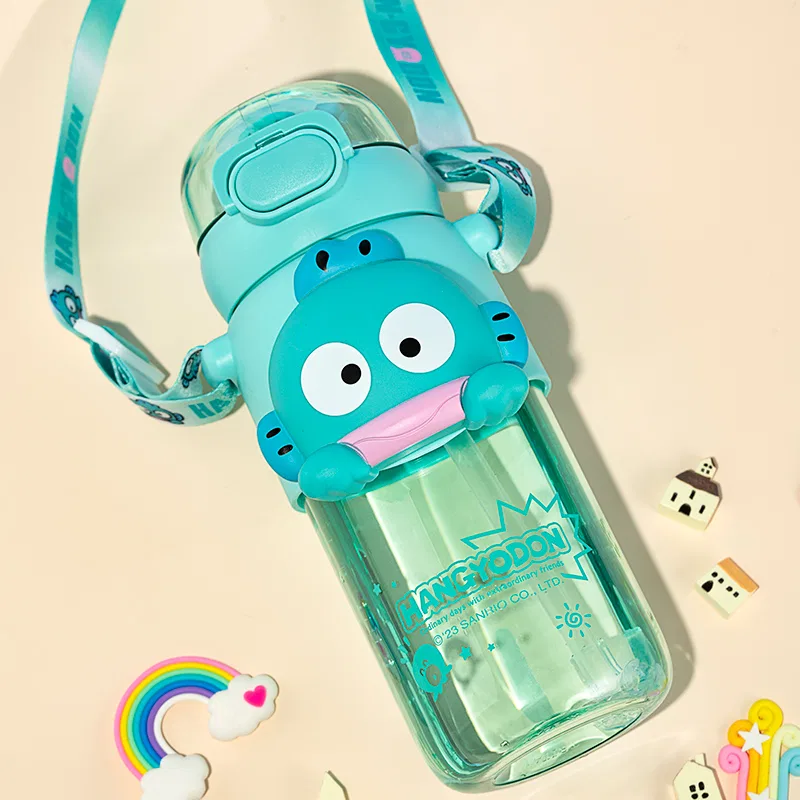 Детская бутылка для воды с трутэном, с брелоком, 600 мл, Pochacco Water Bottle+Random Charm, Sanrio, Multicolor — фото 4
