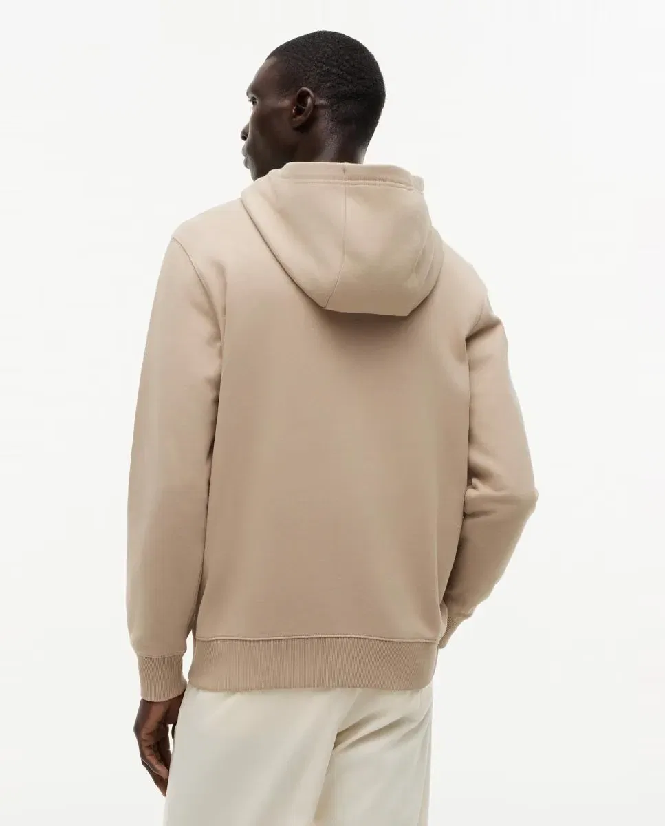 Мужская худи с капюшоном с вышивкой Tommy Hilfiger, Beige — фото 2