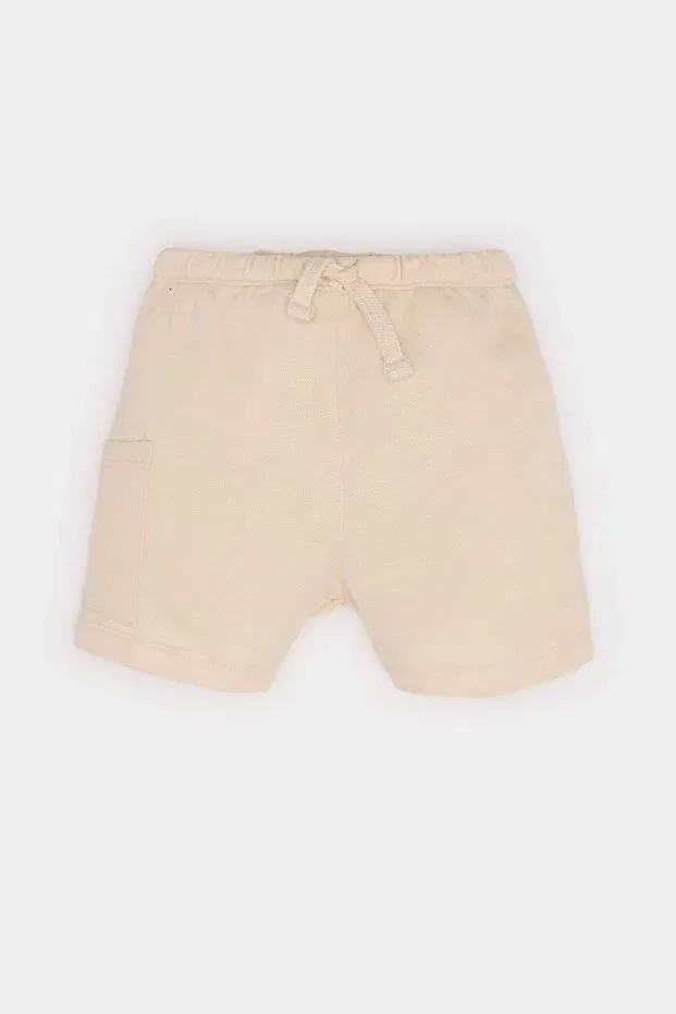 Детские шорты для мальчиков с эластичным поясом Defacto, Beige-Bg286