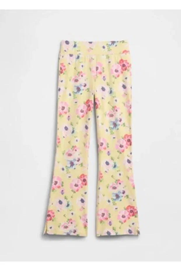 Детские леггинсы для девочек с принтом Spanish Floral Gap Kids, Yellow