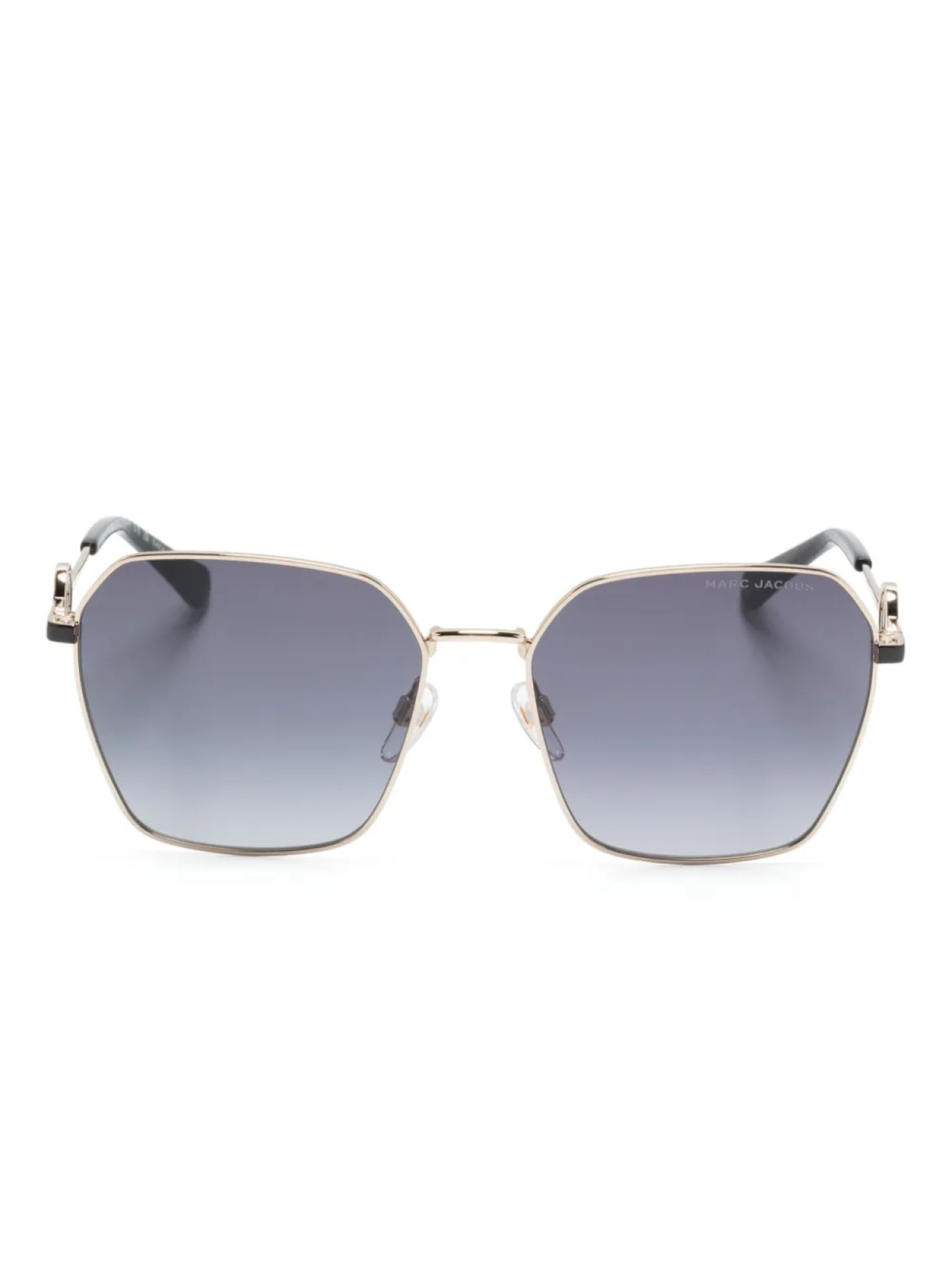 

Marc Jacobs Eyewear солнцезащитные очки в геометричной оправе, золотой