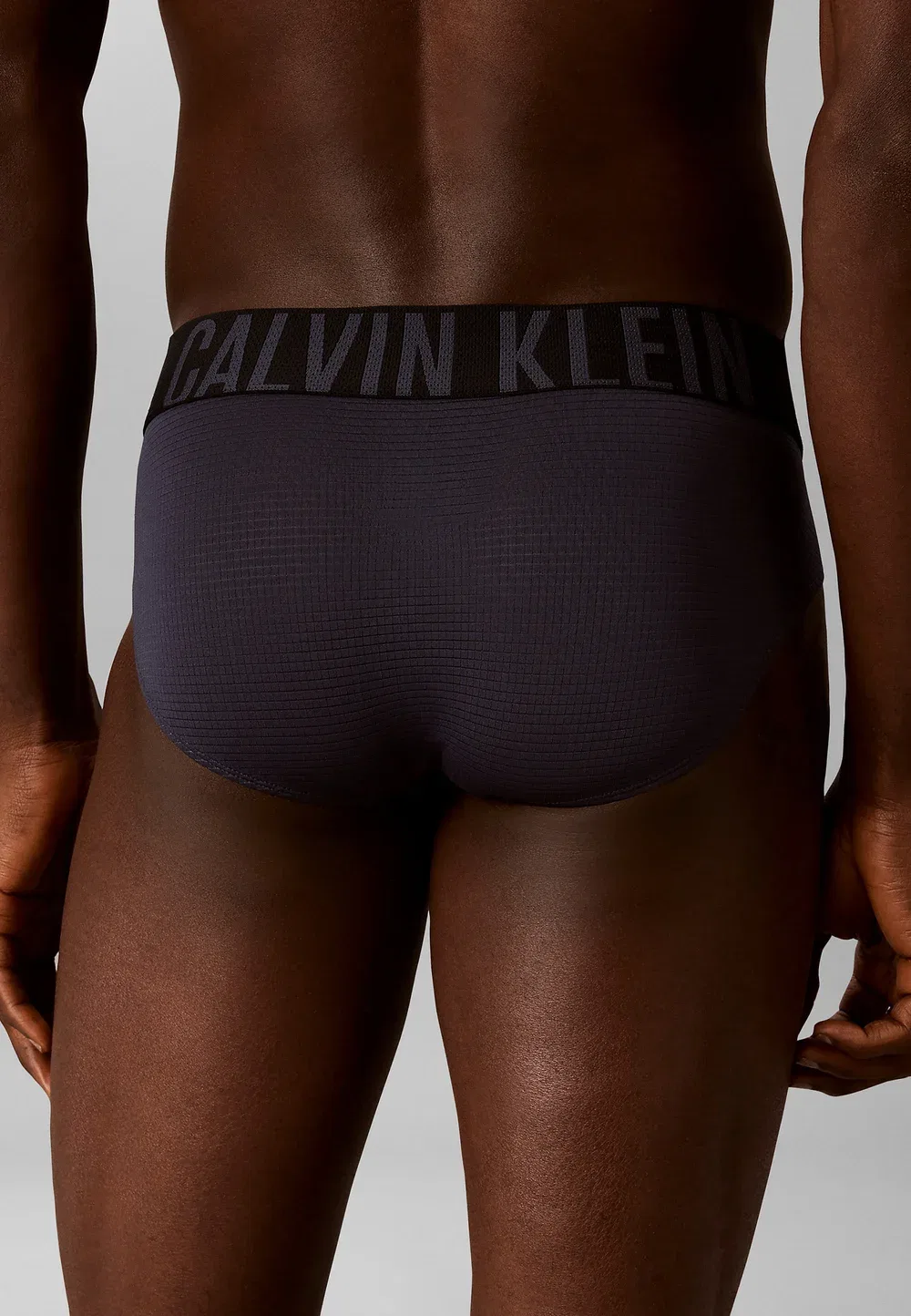 Комплект из 3 трусов-слипов - интенсивная воздушная прослойка - трусы Calvin Klein, Black Poseidon Blue — фото 3