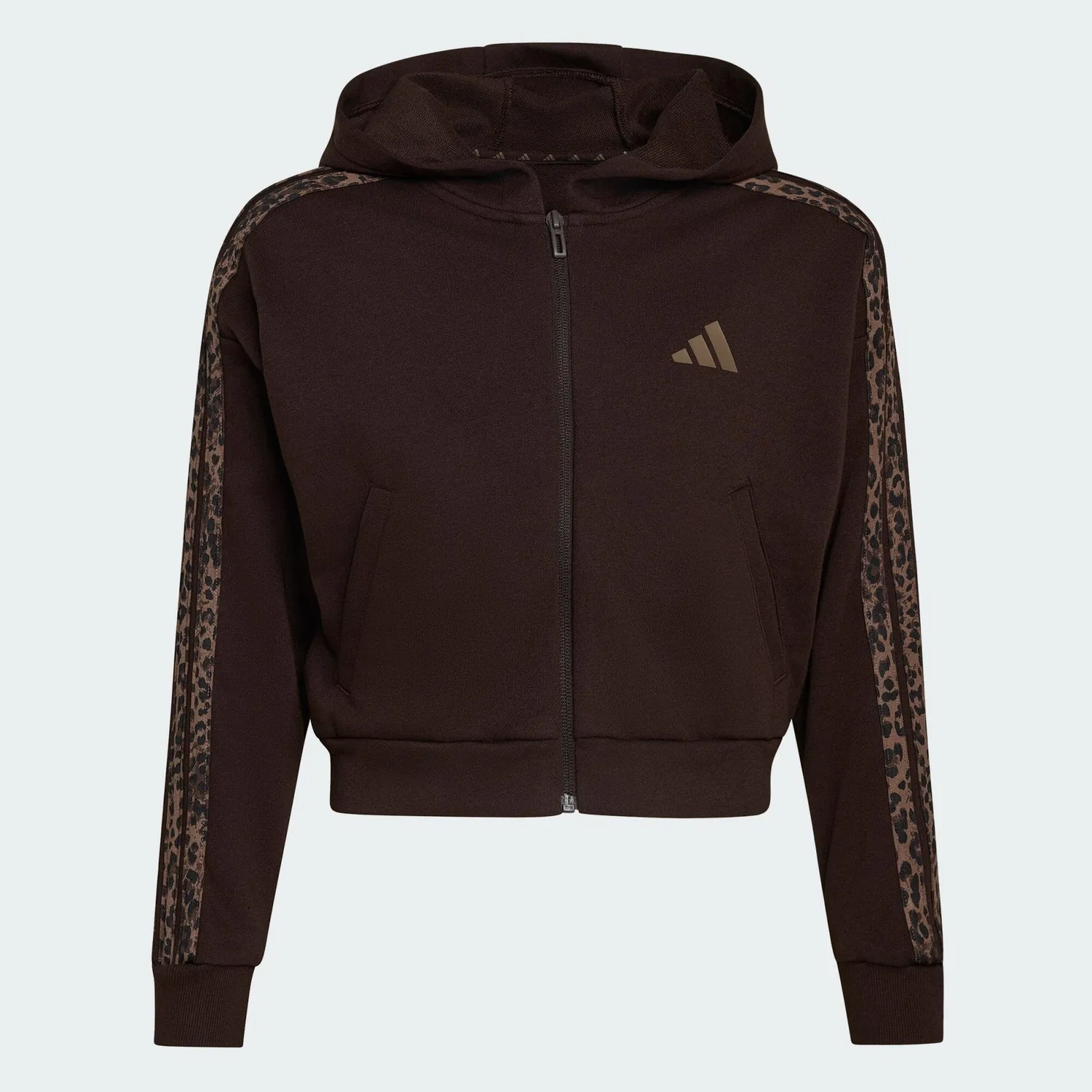 Детское худи с принтом Seasonals Animal Adidas, Dunkelbraun Bunt Brauner Ton