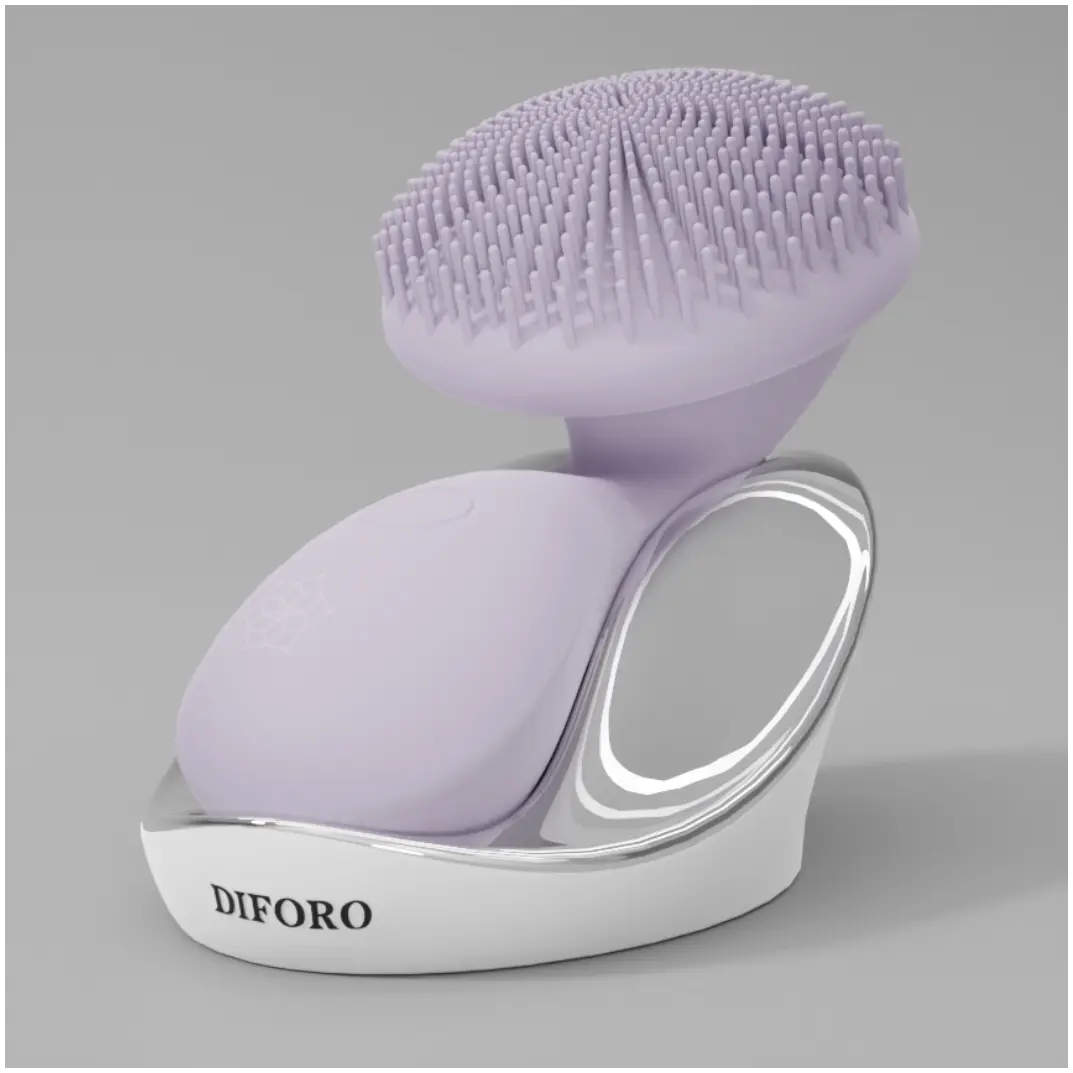 

Diforo Arum Violet звуковая щетка для массажа и умывания лица, 1 комплект