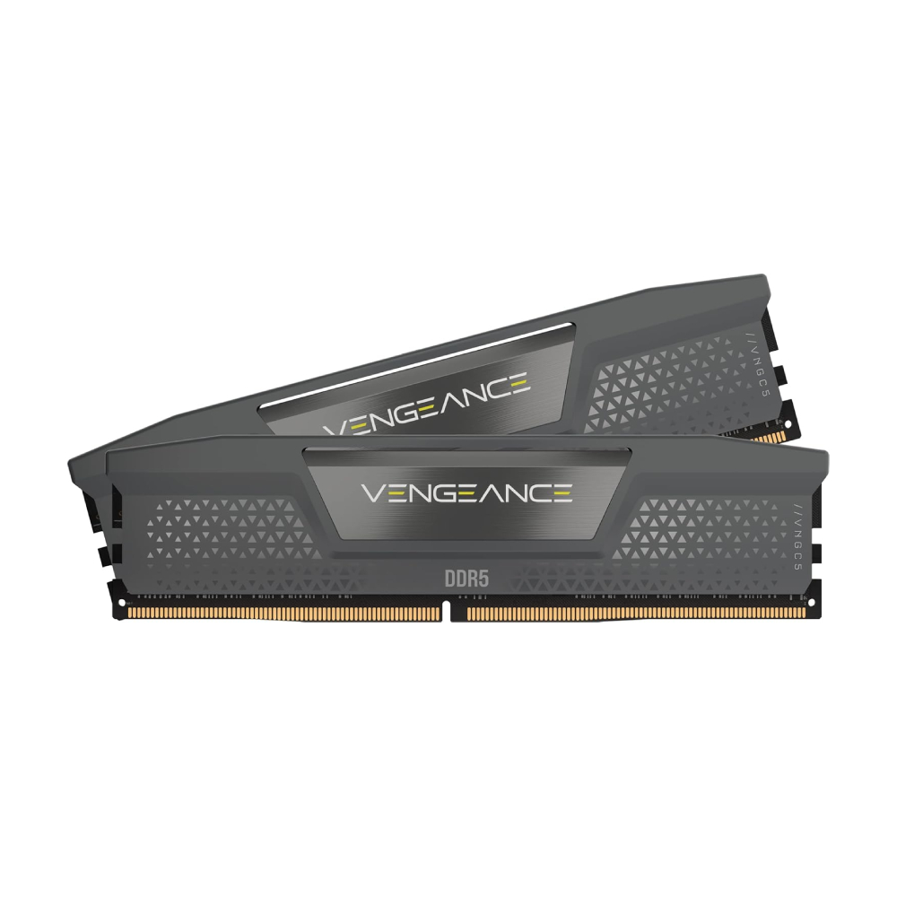 

Оперативная память CORSAIR Vengeance 64 Гб DDR5 (2x32 Гб), 6000 МГц, CMK64GX5M2B6000Z30, серый