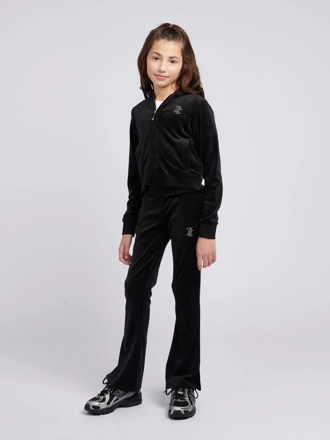 Джоггеры с отворотом на поясе Juicy Couture, черный — фото 2