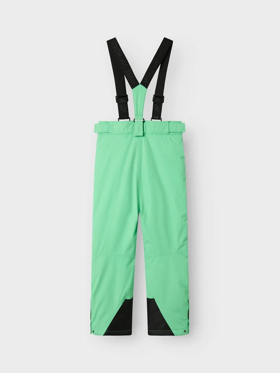 Брюки для активного отдыха NAME IT Regular Outdoor Pants 'NKNSlope10' цвета лайм — фото 2