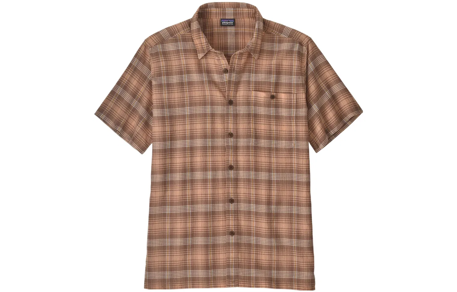 Мужская рубашка с длинным рукавом A/C Shirt Patagonia, Steam Blue — фото 4