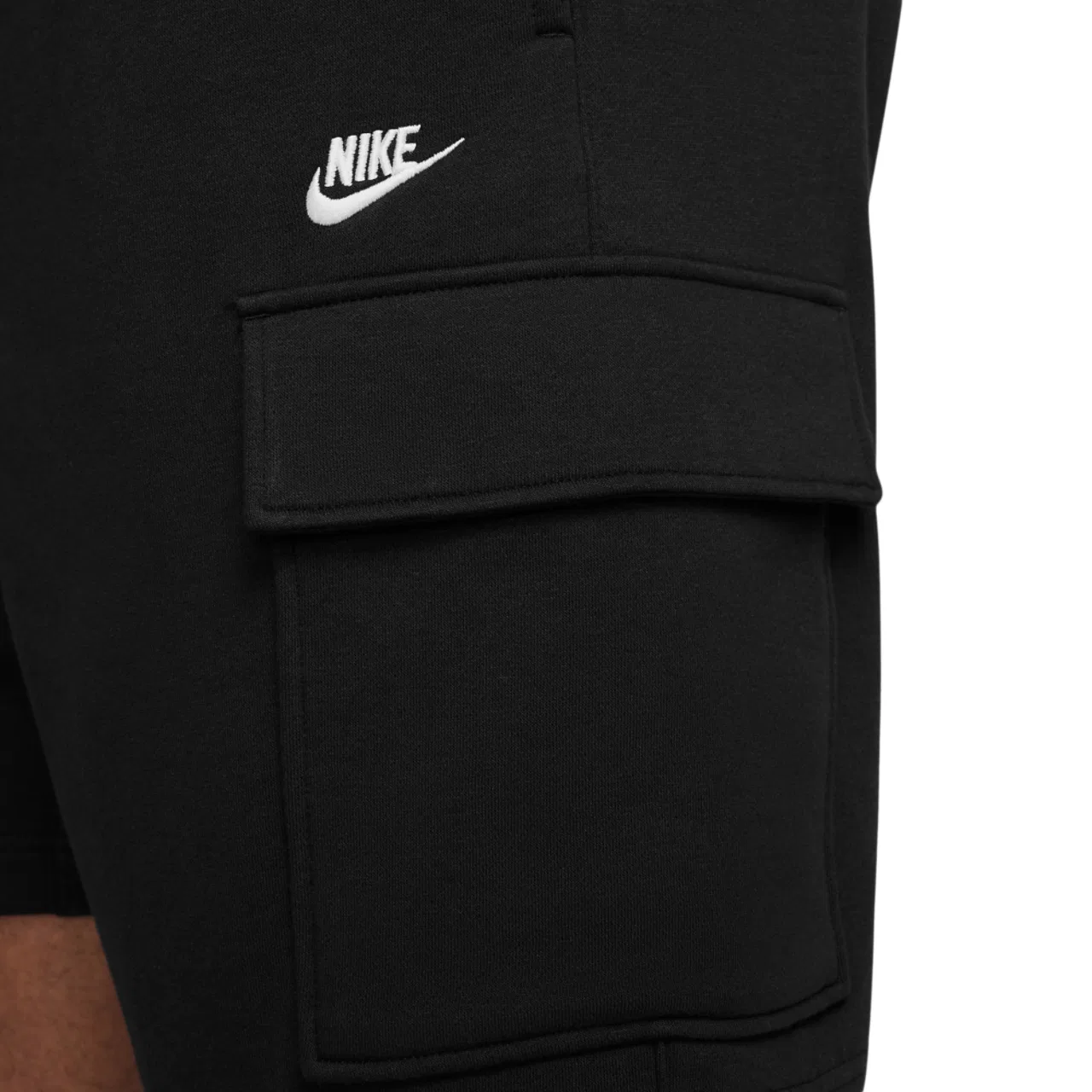 Мужские шорты Club Cargo Nike, черный/белый — фото 4