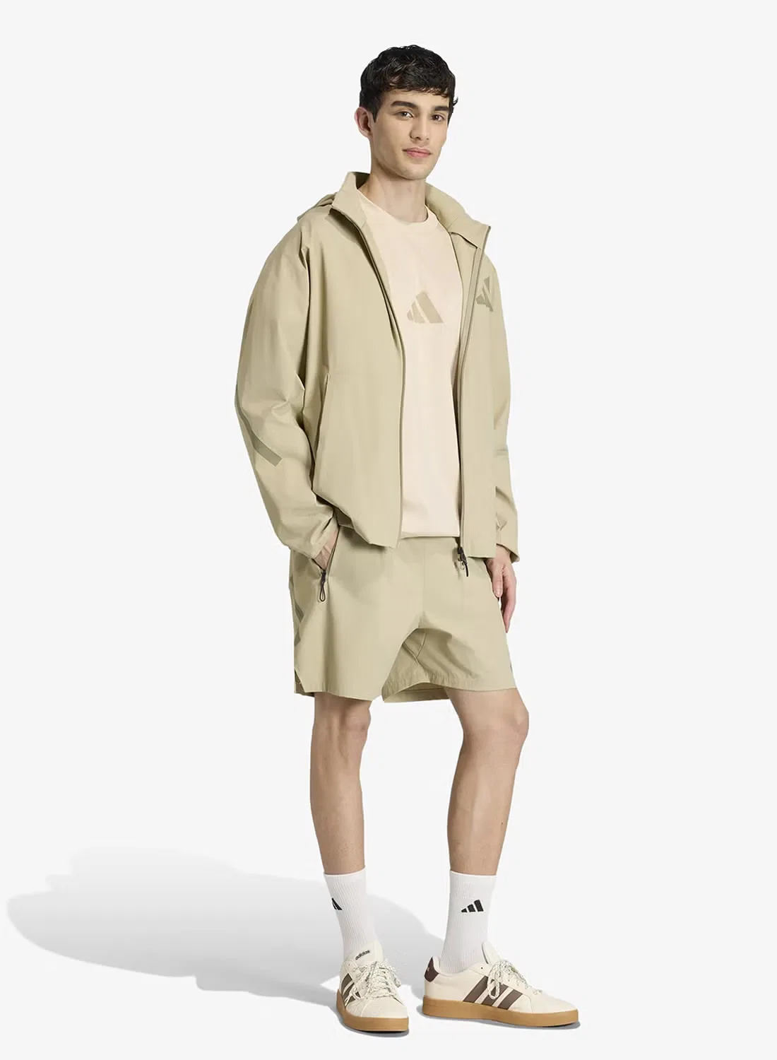 Спортивный костюм с длинным рукавом Z.N.E. Adidas, белый — фото 4