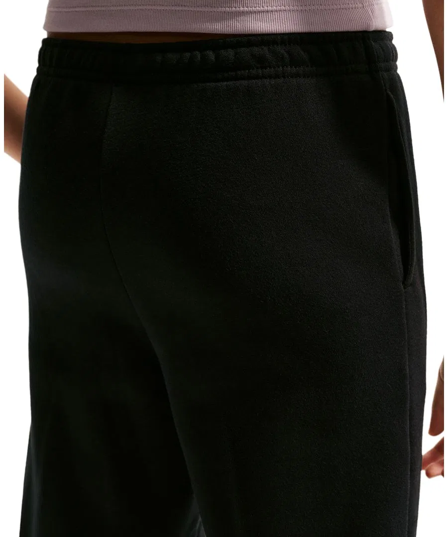 Детские спортивные штаны со свободным кроем, модели Studio Fleece Nike, Black — фото 4