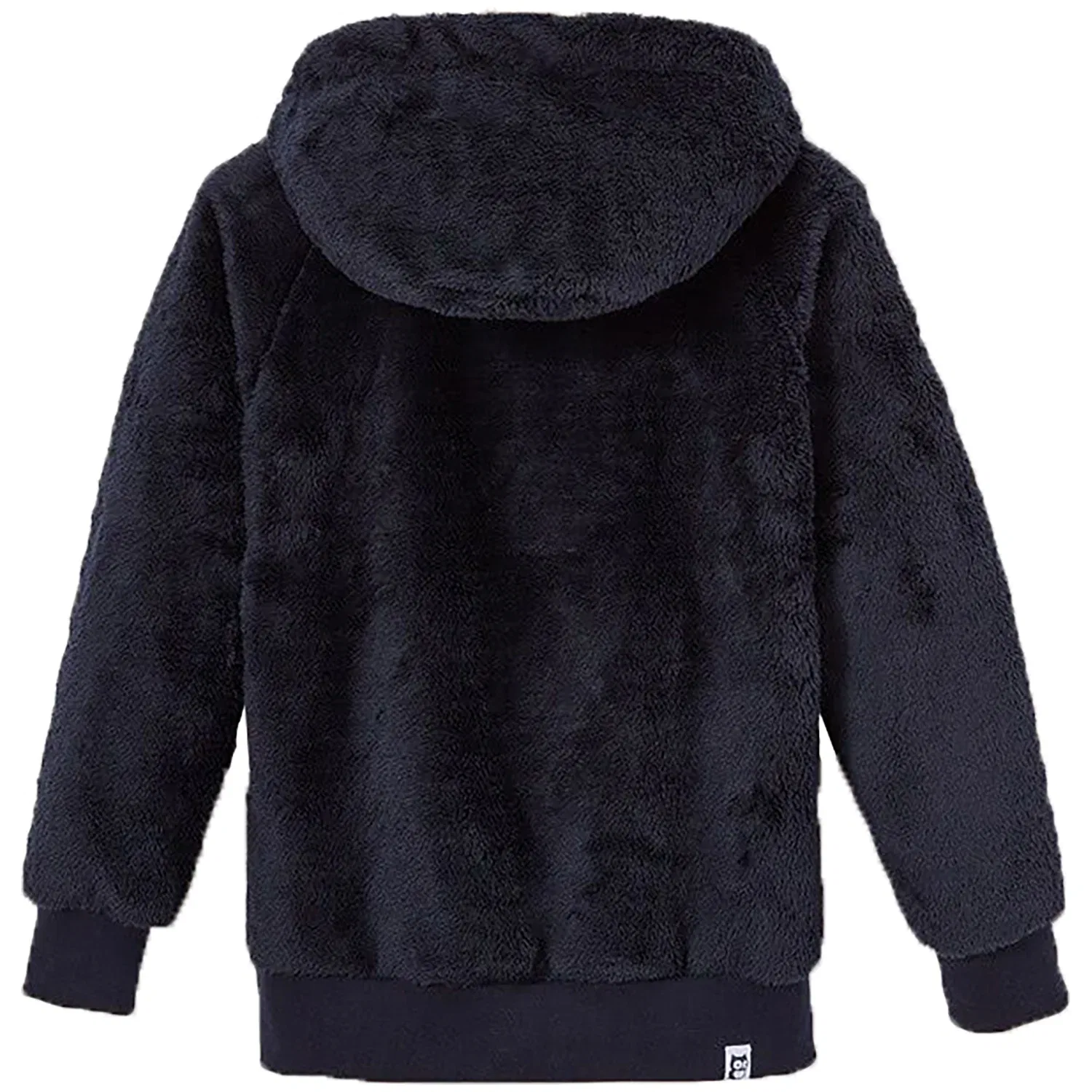 Детский флисовый худи с капюшоном Panda High Loft Fleece Zip Hoodie namuk, True Navy — фото 2