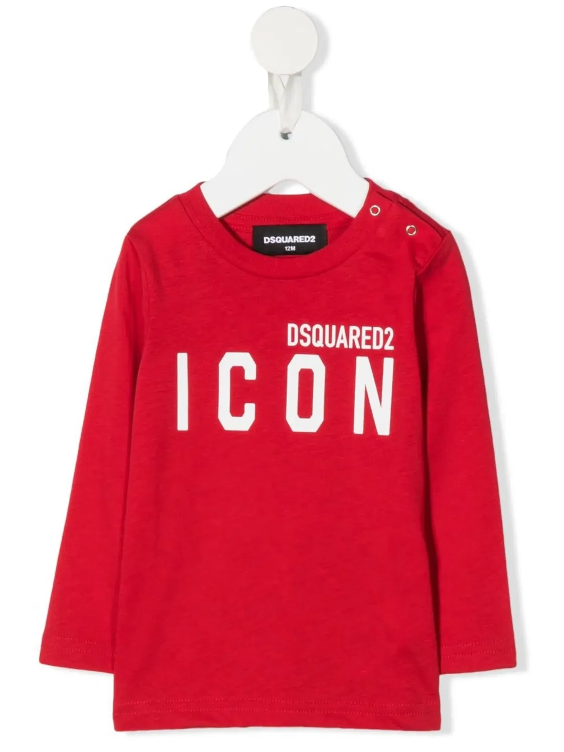 Футболка с принтом Icon DSQUARED2, красный