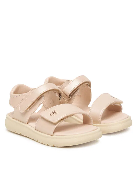 Сандалии Velcro Sandal Calvin Klein, розовый — фото 2