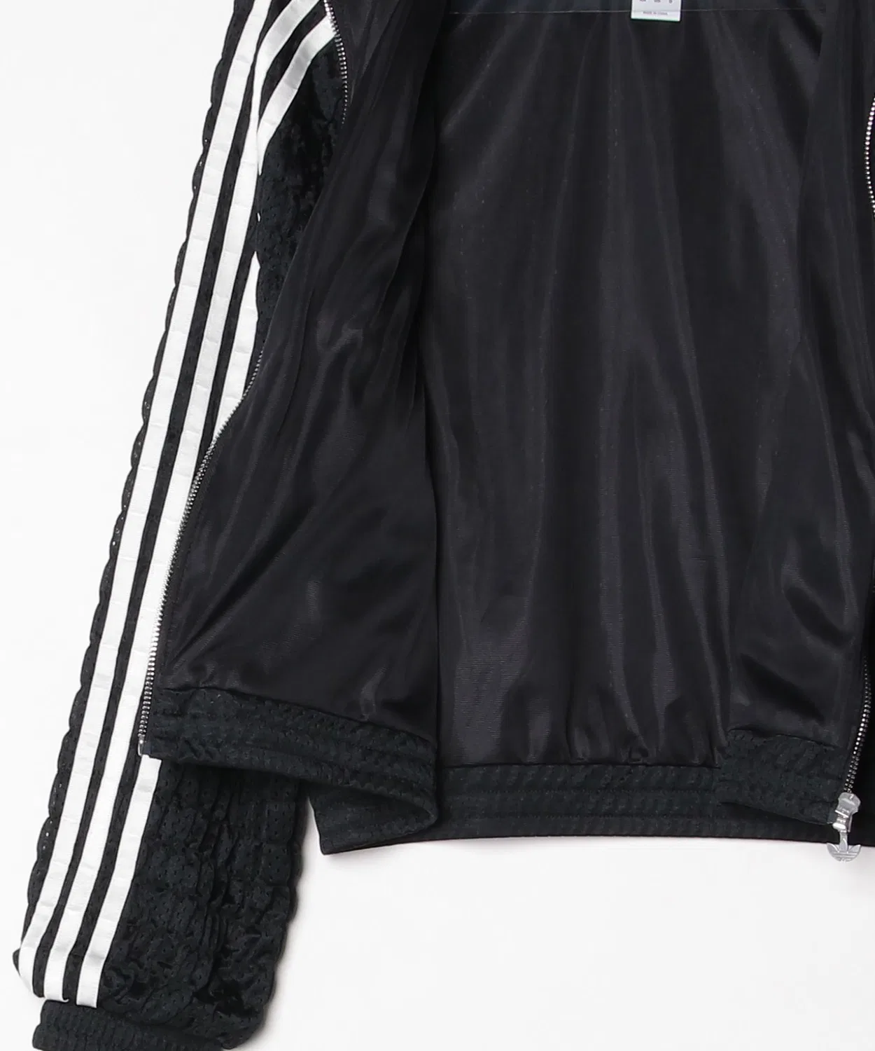 Женский трек-топ с принтом SMOKED Adidas Originals, Black — фото 3