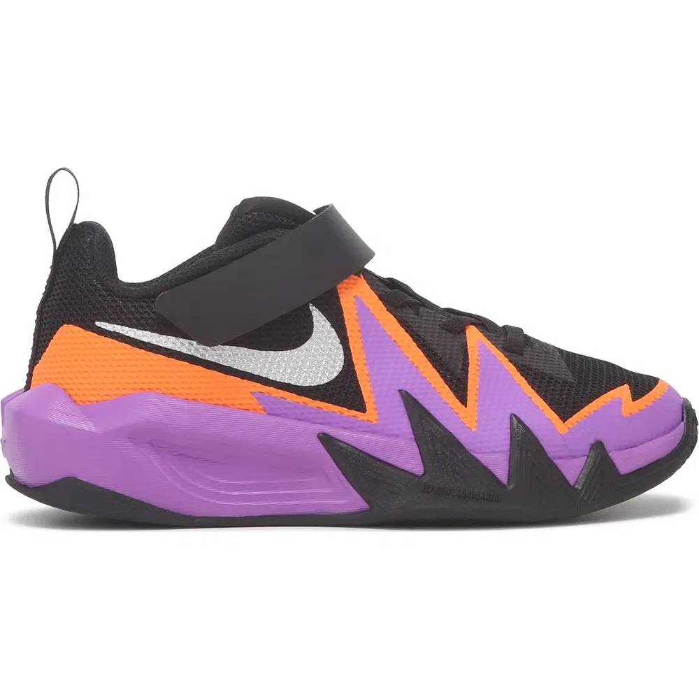 Детские баскетбольные кроссовки Dynamite Nike, Black/Mulit — фото 2