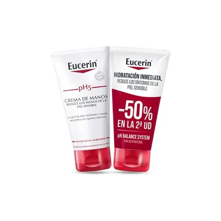 Крем для рук Ph5 Eucerin, 2x75 мл