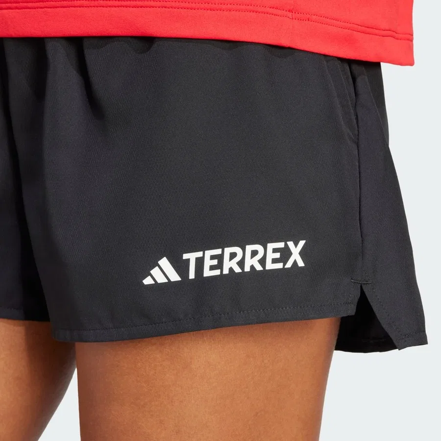 Шорты спортивные с эластичным поясом Terrex Multi Light Shorts adidas, Черный — фото 4
