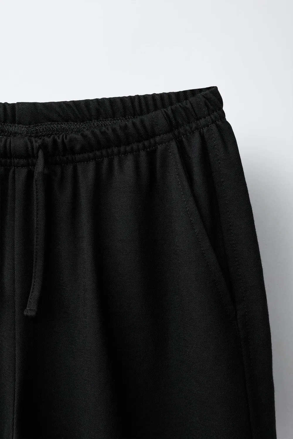 ПИЖАМНЫЕ БРЮКИ ШИРОКИХ ШТАНИН ZARA, Black — фото 3