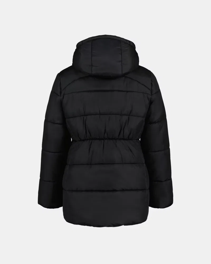 Парка утепленная с капюшоном UA Willow UnderArmour, Black/Campus Gold — фото 3