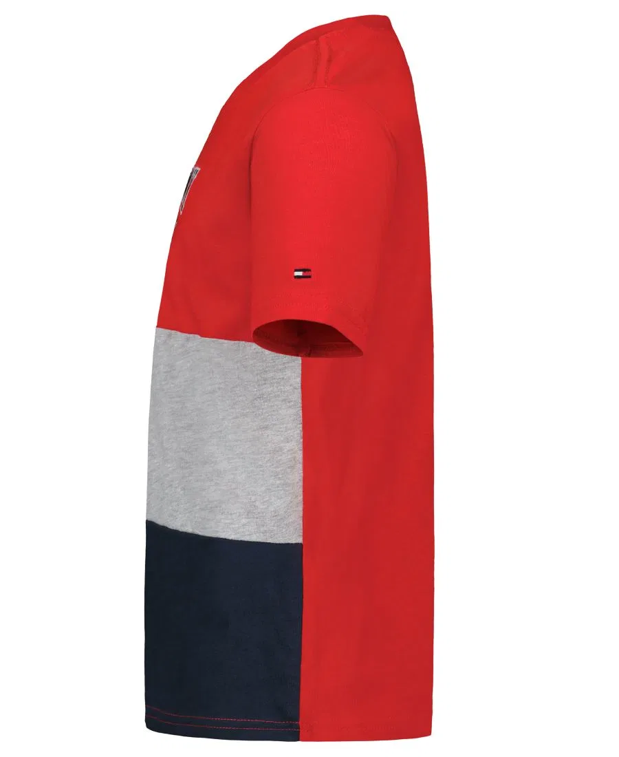 Детская футболка с цветовым блоком Mascot Tommy Hilfiger, Tommy Red — фото 3
