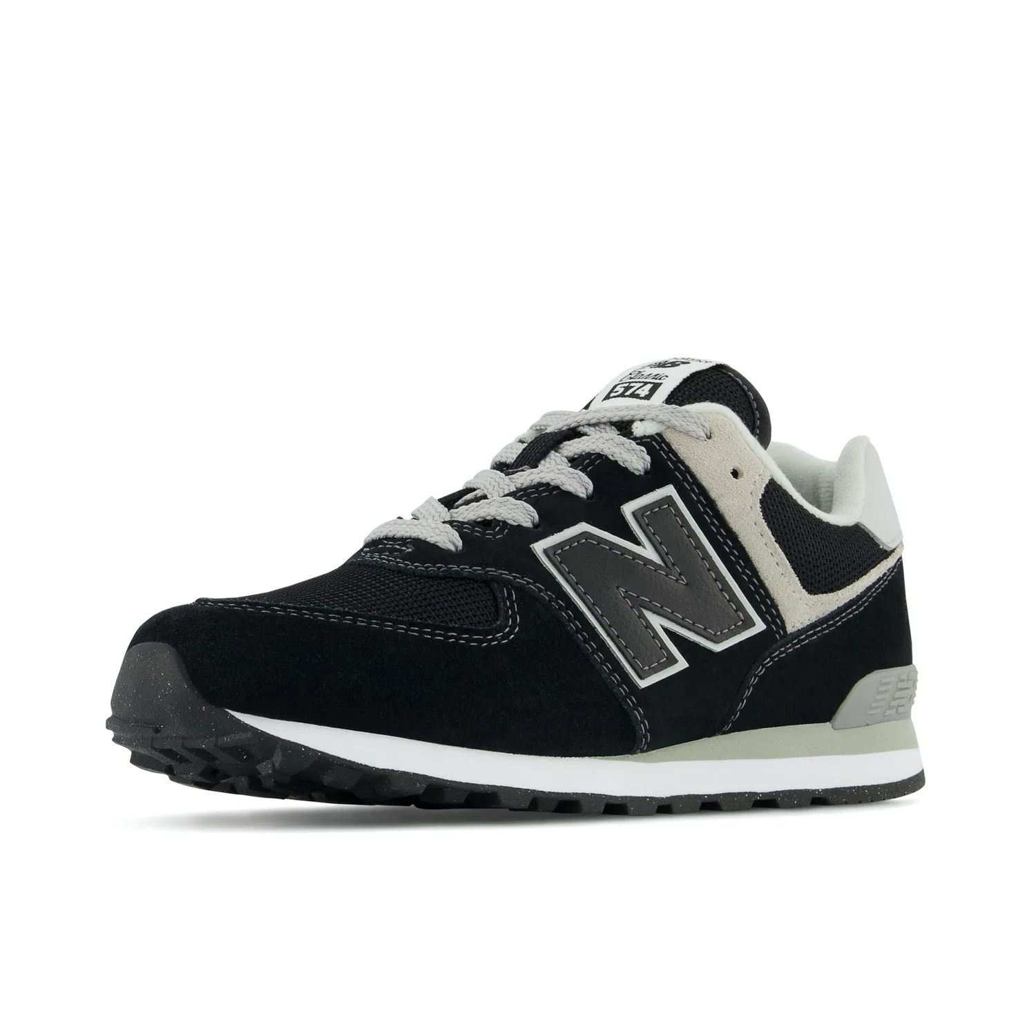 Детские кроссовки с низким профилем New Balance, Black-Gray