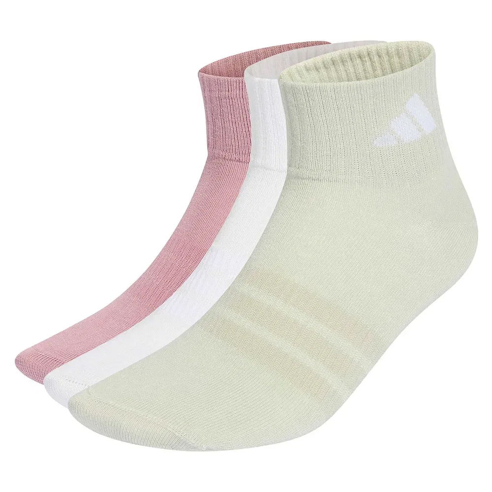 Носки спортивные Thin&Light 3 пары Adidas, мультиколор