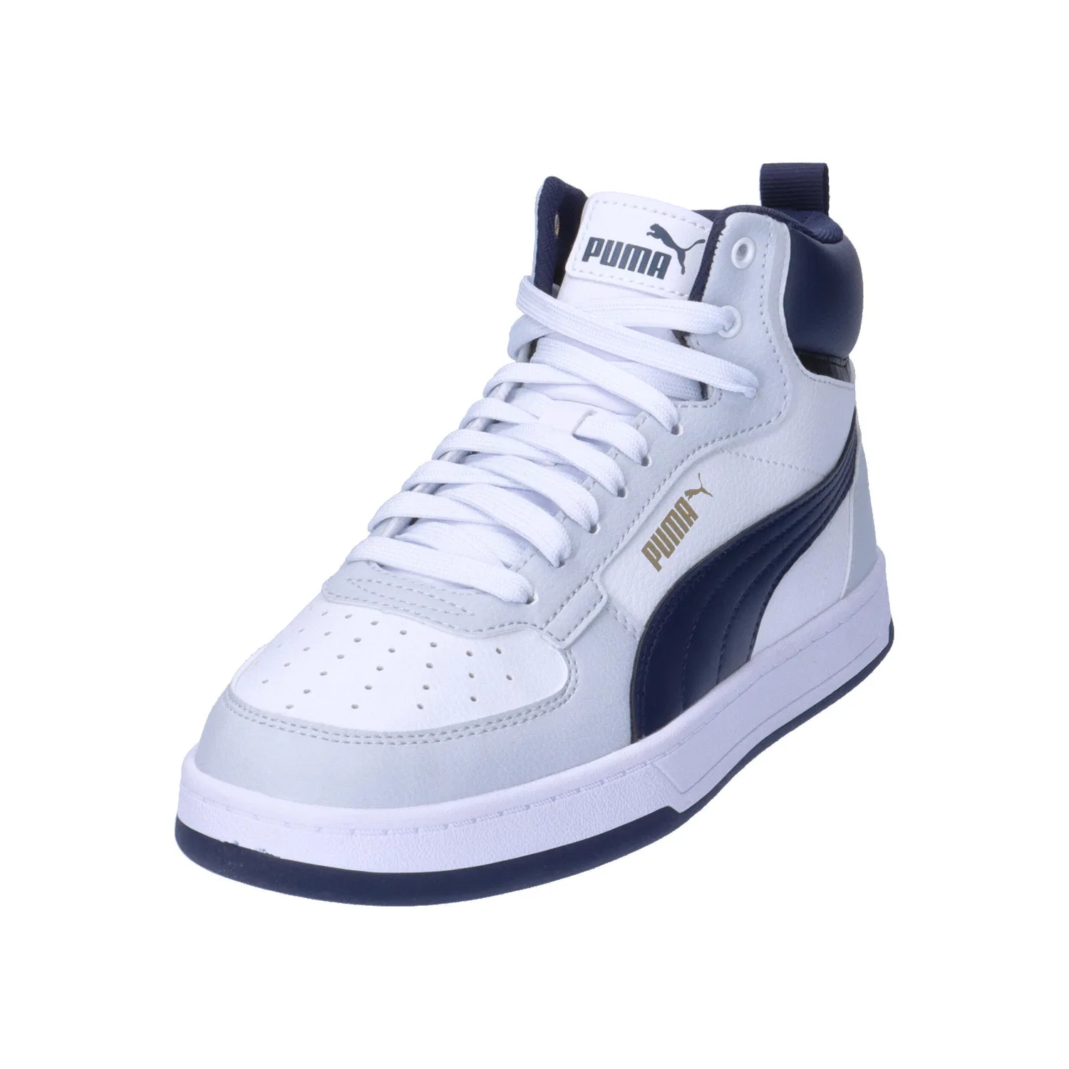 Детские кроссовки с высоким верхом Caven 2.0 Mid Jr Puma, Weiss Schwarz — фото 4