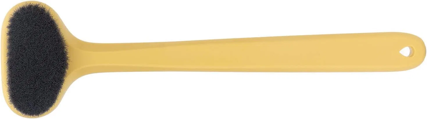 Щетка для тела с длинной ручкой, SNTSNTBOM, 36.98x9.98x4.98 см, Gelb — фото 2