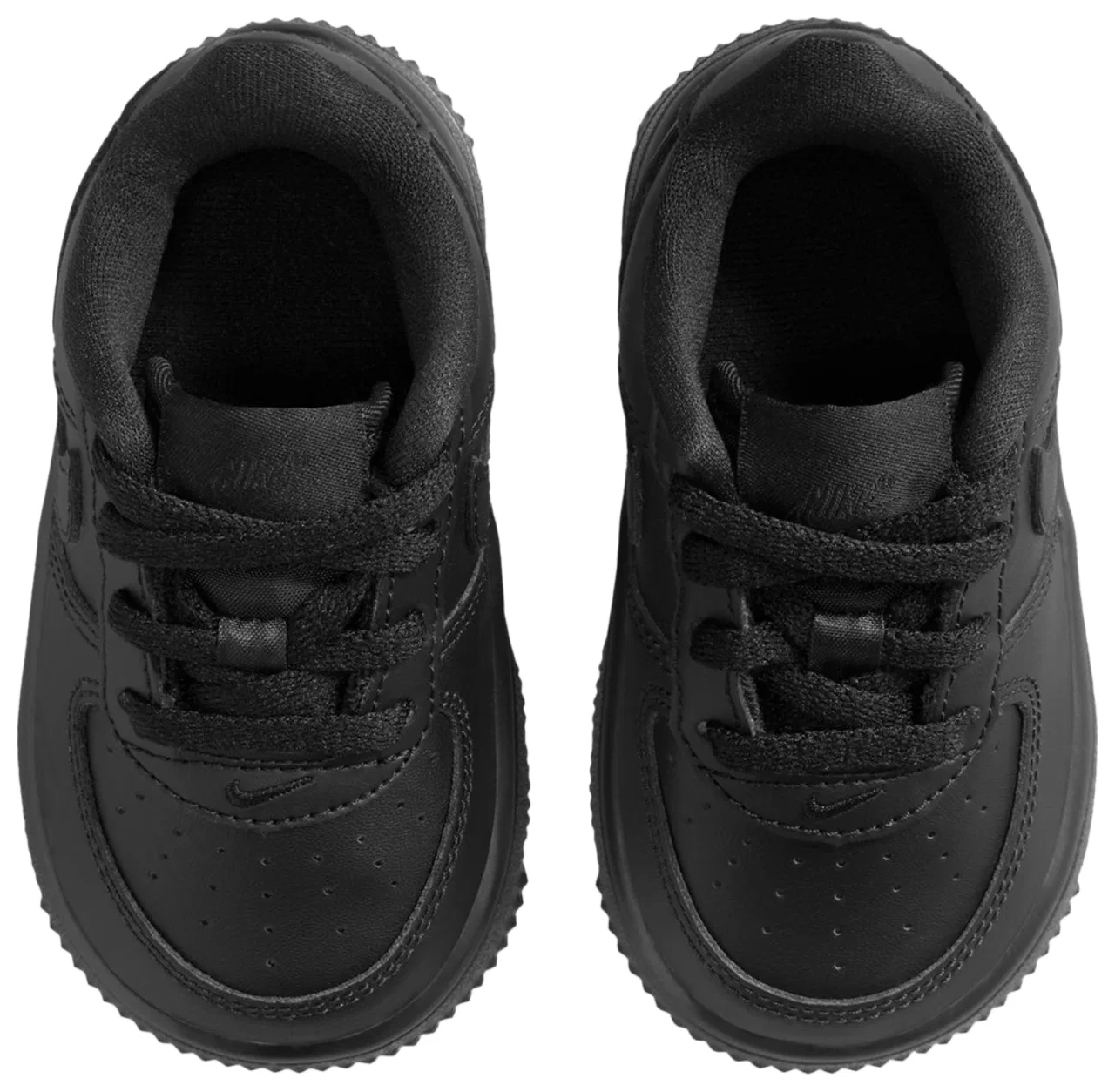 Кроссовки для мальчиков Air Force 1 Low Lace Nike, черный — фото 4