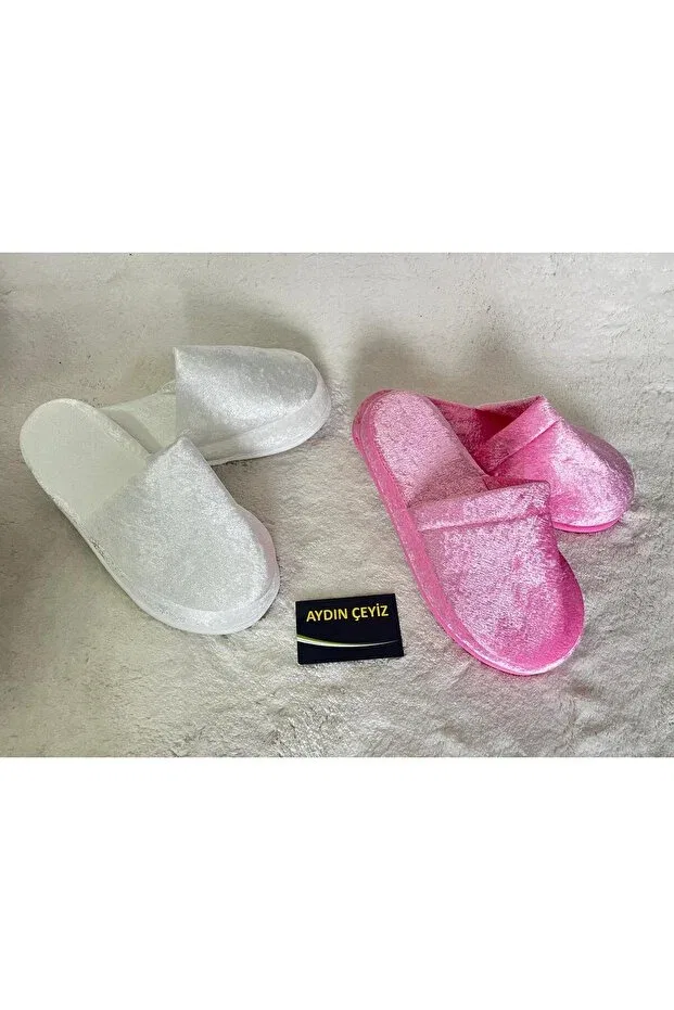Детские тапочки из махровой ткани Aydin Çeyiz, Ecru Pink