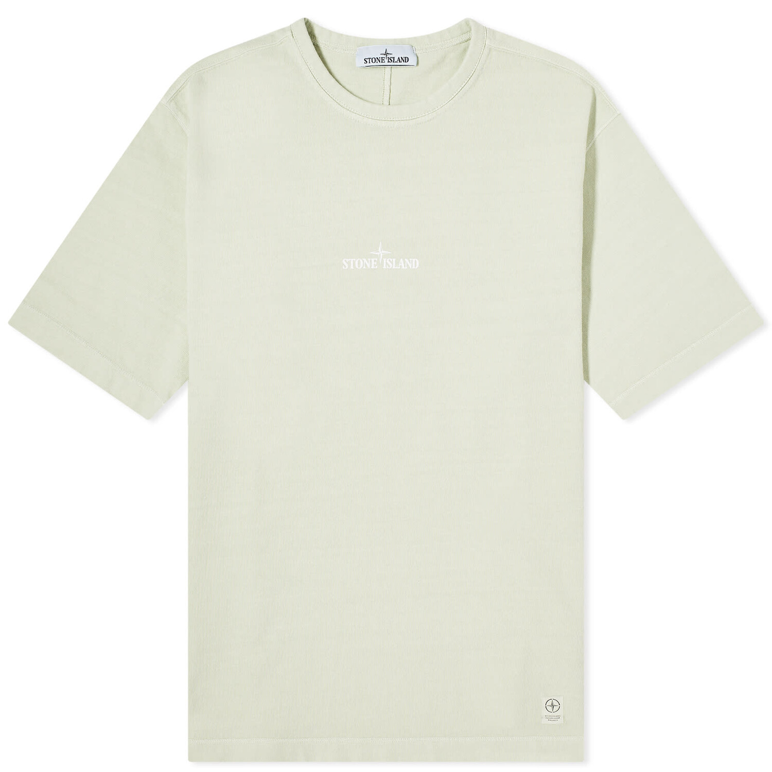 

Футболка Stone Island Closed Loop Tinto Terra, светло-зеленый