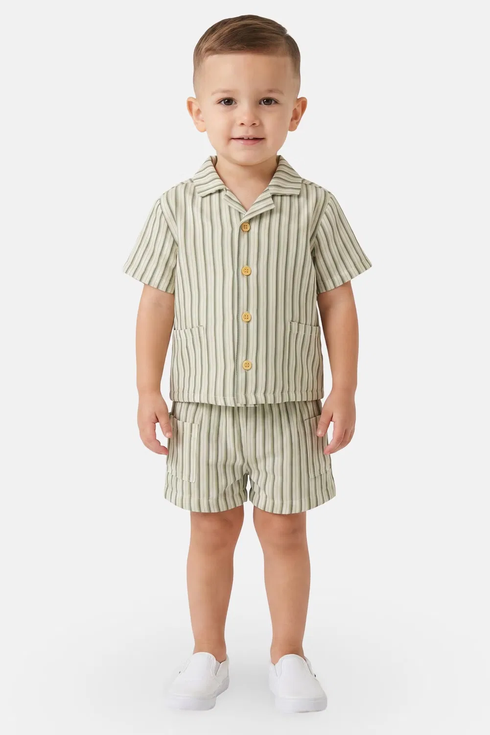 Комплект из 3 предметов с полосками для мальчиков Baby Essentials, разноцветный